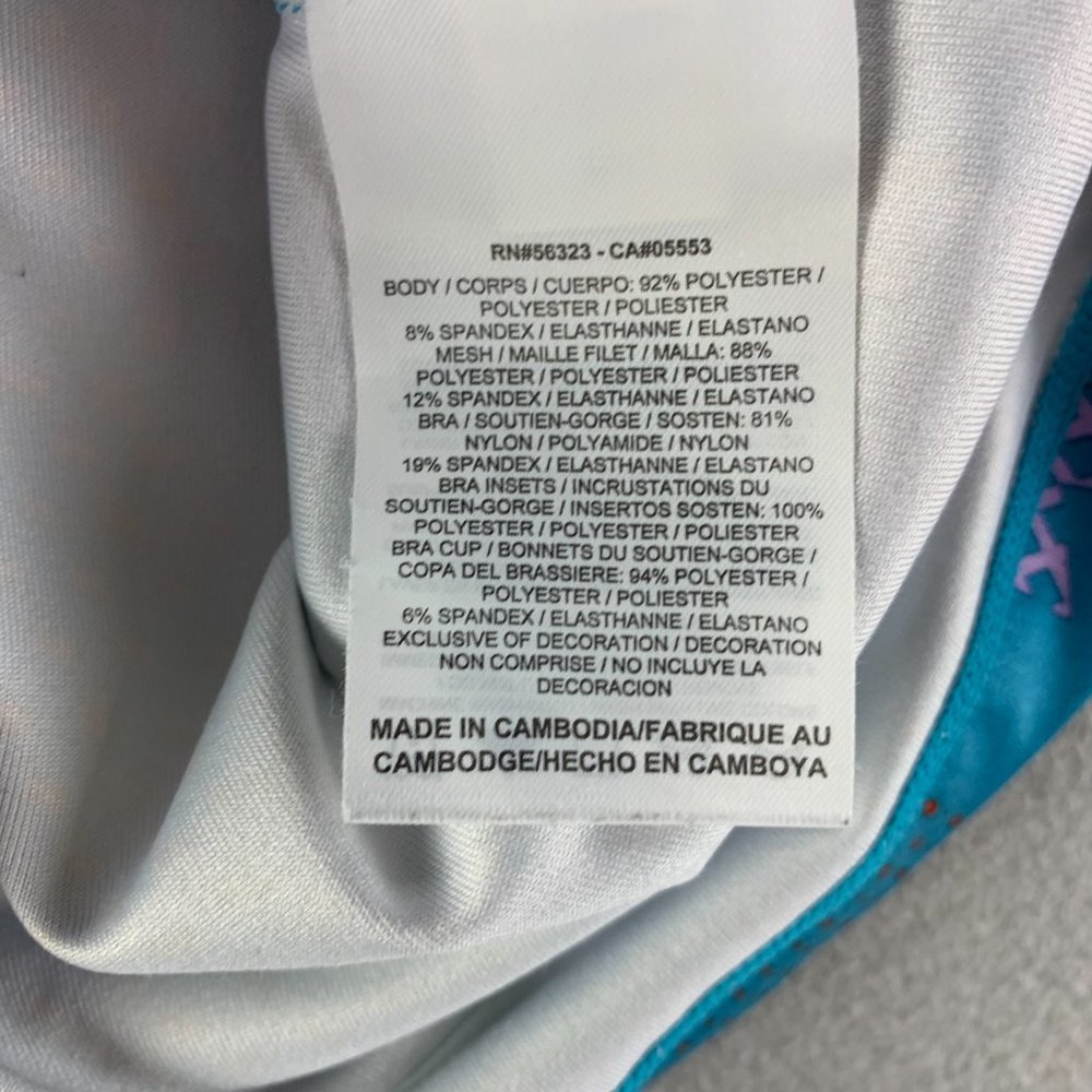 **SOLD**Nike Dri-Fit Tank Womens Small Blue Racerback Stretch Mesh - Picture 7 of 7